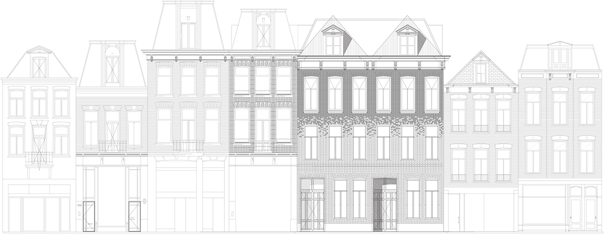 MVRDV complete fully-glazed facade ’Crystal Houses’ in Amsterdam