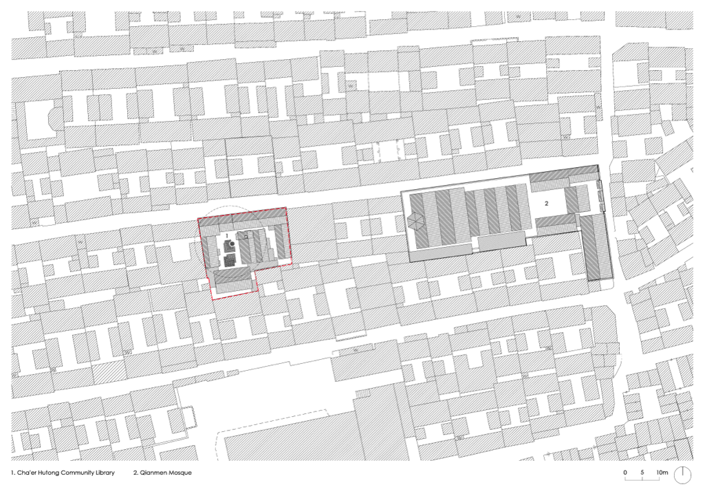 ZAO/Standardarchitecture converts local buildings into a Children’s Library with add-on structures