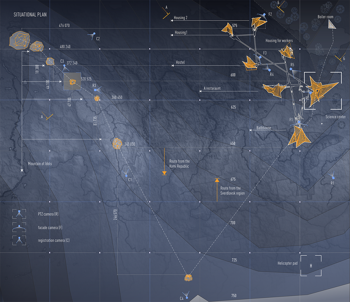 A group of architects envision weathering architecture derived from Manpupuner rock formations