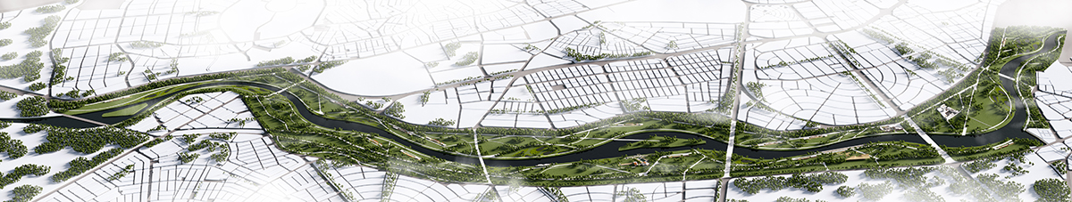 ONZ Architects + MDesign unveil design for Sivas Kızılırmak River Bank Development in Turkey