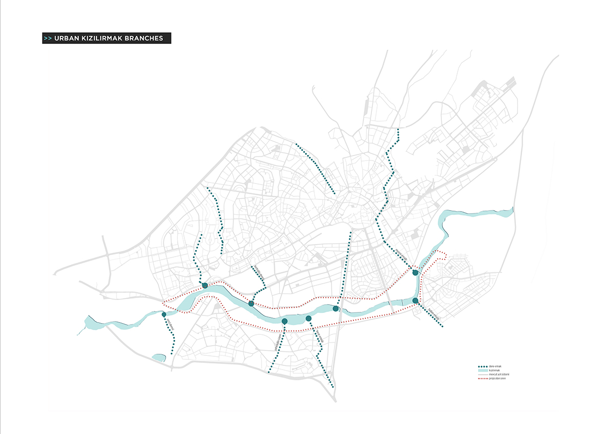 ONZ Architects + MDesign unveil design for Sivas Kızılırmak River Bank Development in Turkey