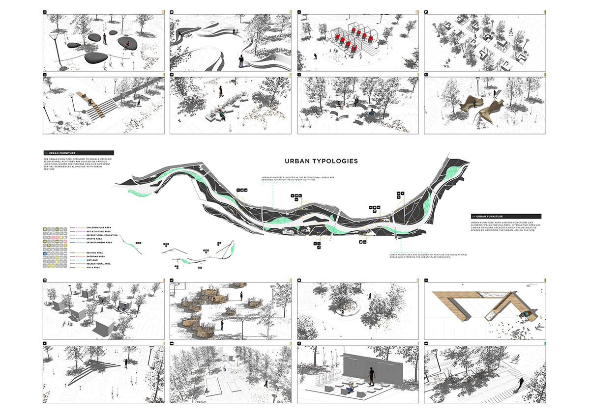 ONZ Architects + MDesign unveil design for Sivas Kızılırmak River Bank Development in Turkey