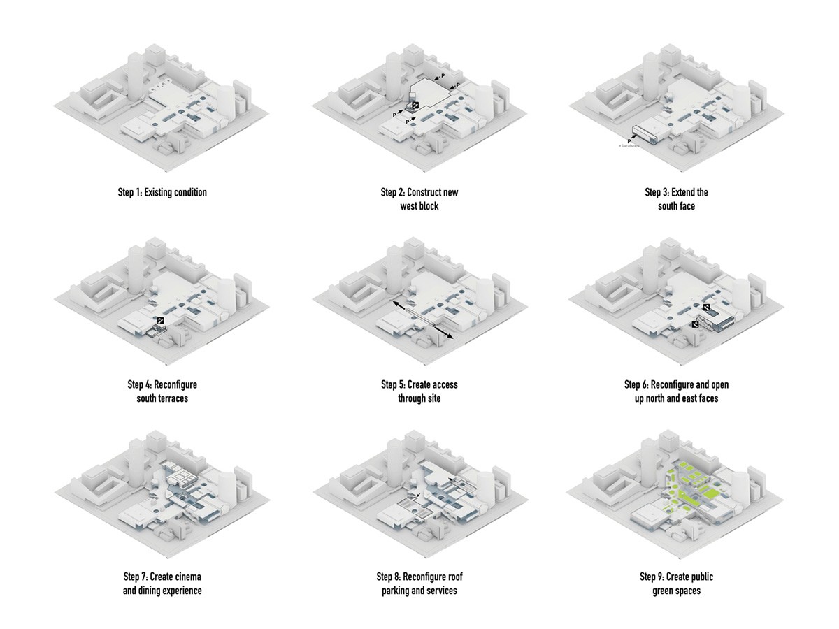 MVRDV unveils new transformation of Lyon&rsquo;s large Part-Dieu shopping centre in France