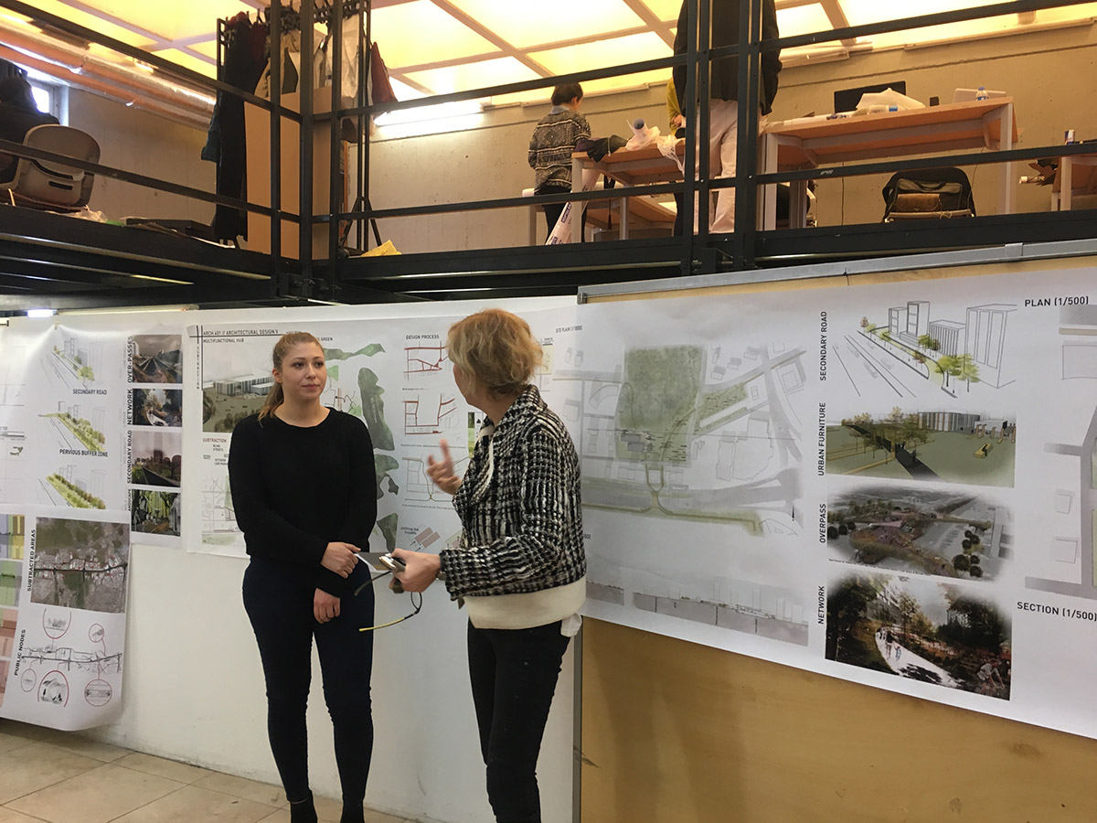 Fall 2016 Architecture Juries at Metu Arch experiment new tectonics over existing structures