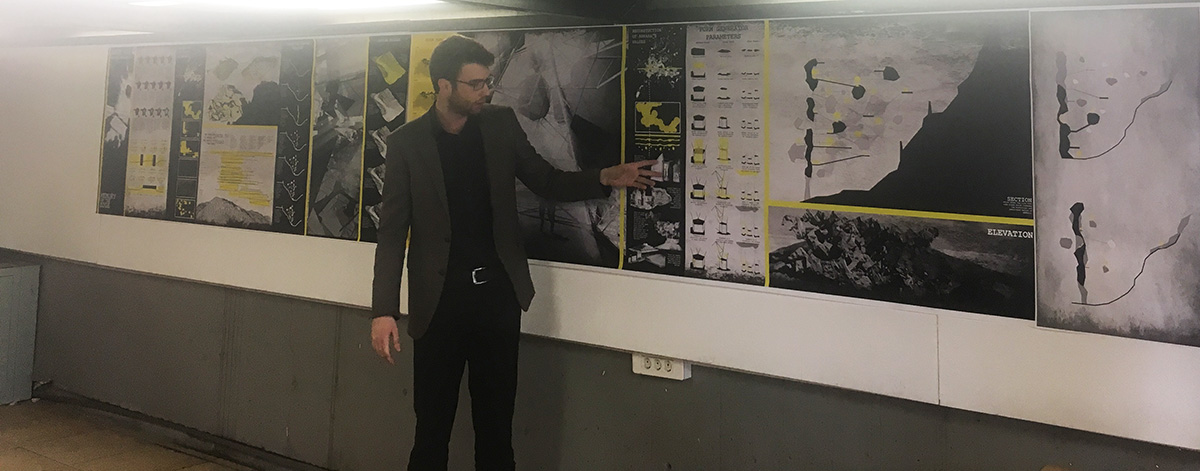 Fall 2016 Architecture Juries at Metu Arch experiment new tectonics over existing structures