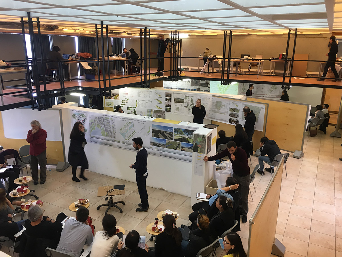 Fall 2016 Architecture Juries at Metu Arch experiment new tectonics over existing structures