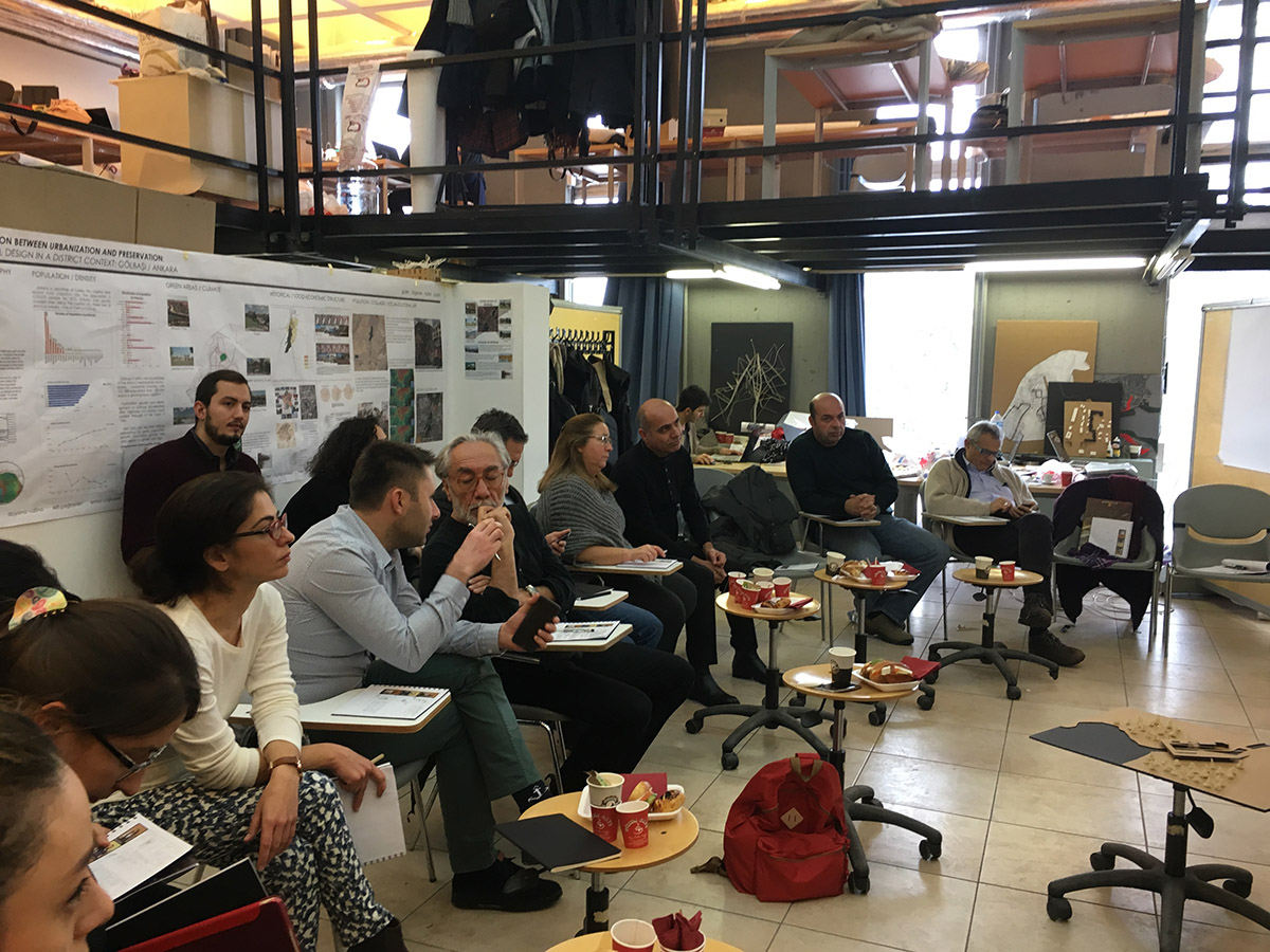 Fall 2016 Architecture Juries at Metu Arch experiment new tectonics over existing structures