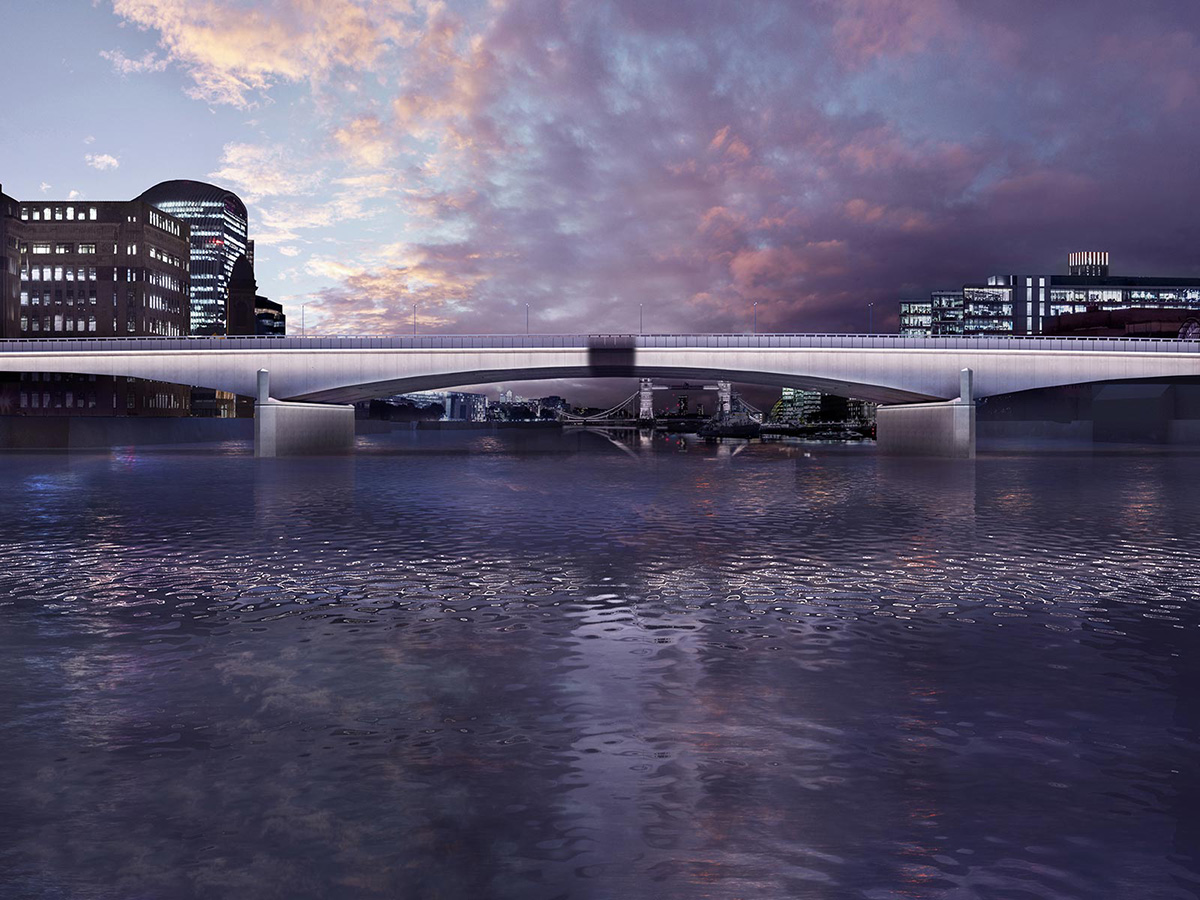 6 creative proposals unveiled for Lighting London’s Bridges