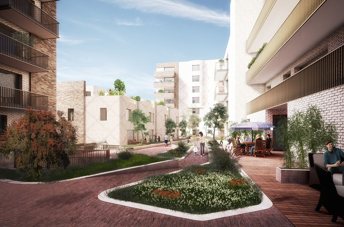 Mecanoo releases new regeneration plans of Thamesmead for London