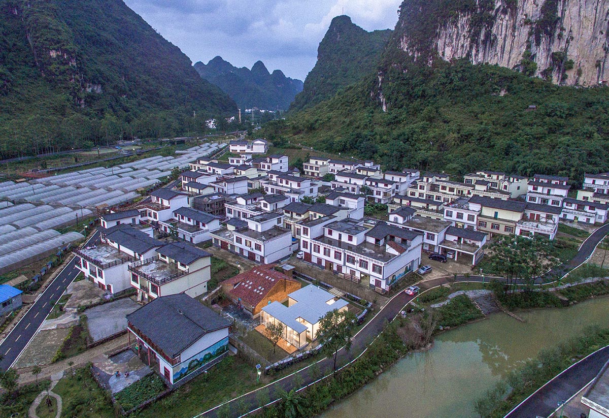 Chinese old house converted into a fully-transparent children’s education centre by AaL+Atelier UPA