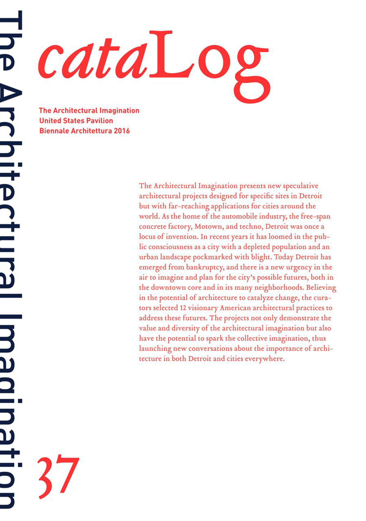 USA Pavilion’s speculative projects for Detroit -The Architectural Imagination at the Venice Biennale