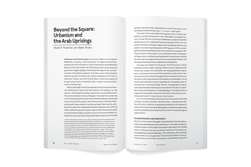 Michael Sorkin’s UR introduces new book Beyond the Square: Urbanism and the Arab Uprisings