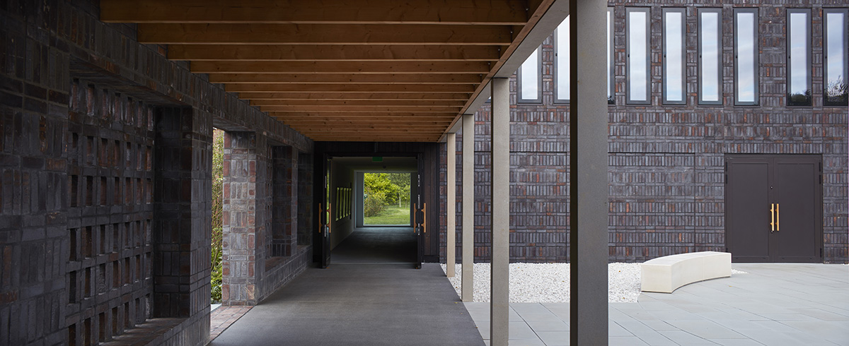 A Buddhist retreat in the Suffolk countryside reopened, designed by Walters & Cohen Architects