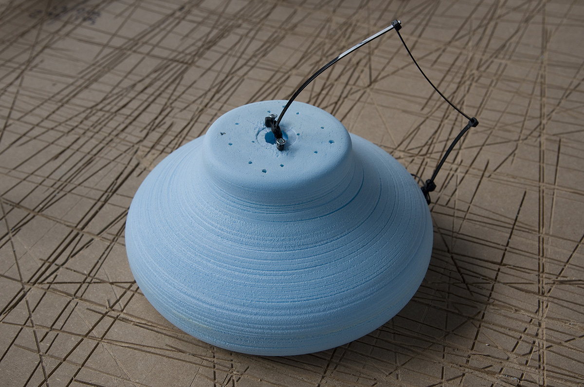 Architect&rsquo;s &lsquo;Utopia&rsquo; reimagined through their collections in a giant blue box by Studio Makkink & Bey