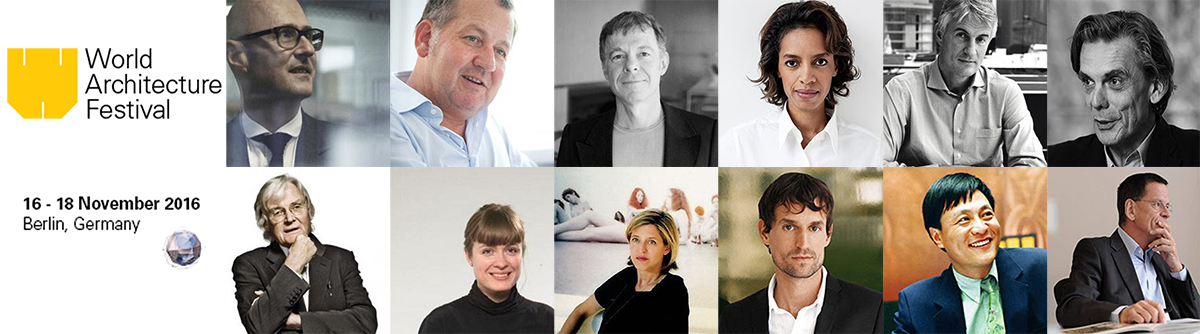 Discuss your projects with Christoph Ingenhoven, Louisa Hutton and Ole Scheeren in WAF 2016