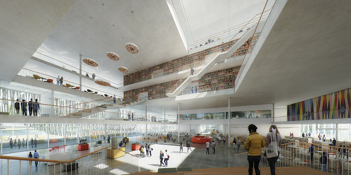 SHL Architects wins competition for Wenzhou-Kean University Student Centre & Library in China