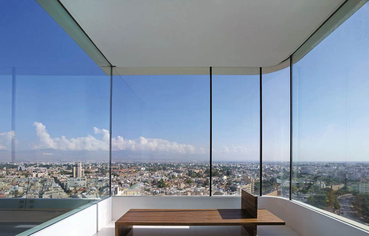 Jean Nouvel’s ’White Walls’ is a vertical landscape tower dominated by pixelated facade in Cyprus