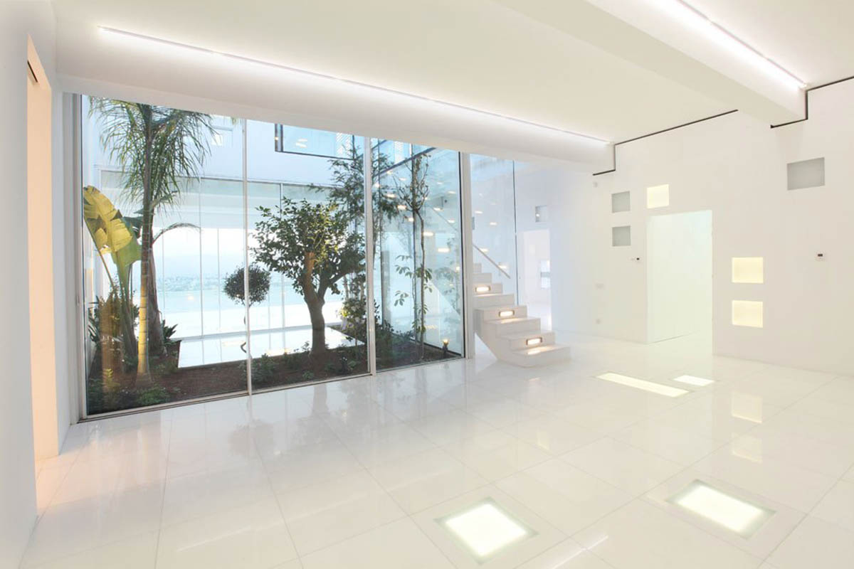 Jean Nouvel’s ’White Walls’ is a vertical landscape tower dominated by pixelated facade in Cyprus