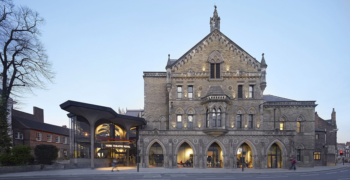 De Matos Ryan adds a palette of Victorian colonnades to revive the facade of York Theatre Royal