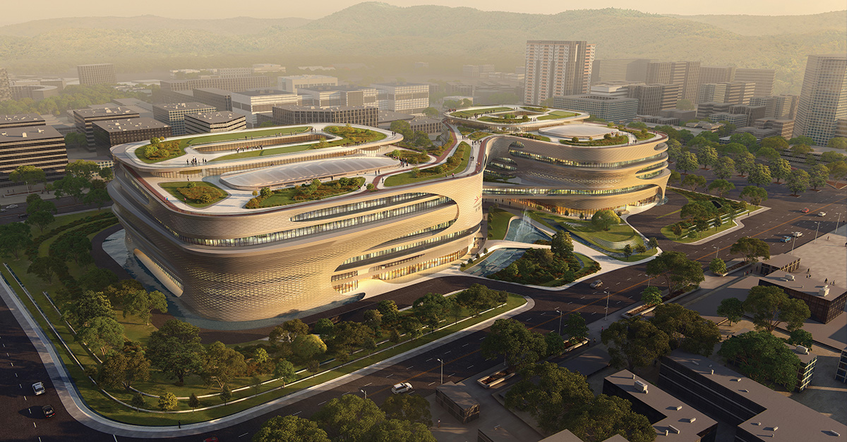 Zaha Hadid Architects’ Guangzhou Infinitus Plaza breaks ground in China