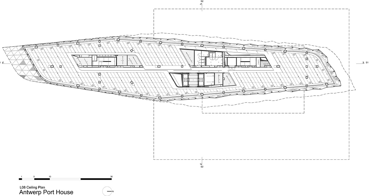 Zaha Hadid Architects crowns Belgium’s historic Antwerp Port Building with a floating glazed tower