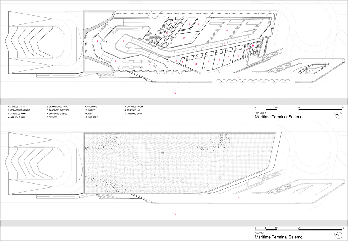 Zaha Hadid Architects&rsquo; Oyster-shaped Salerno Maritime Terminal opened in Italy