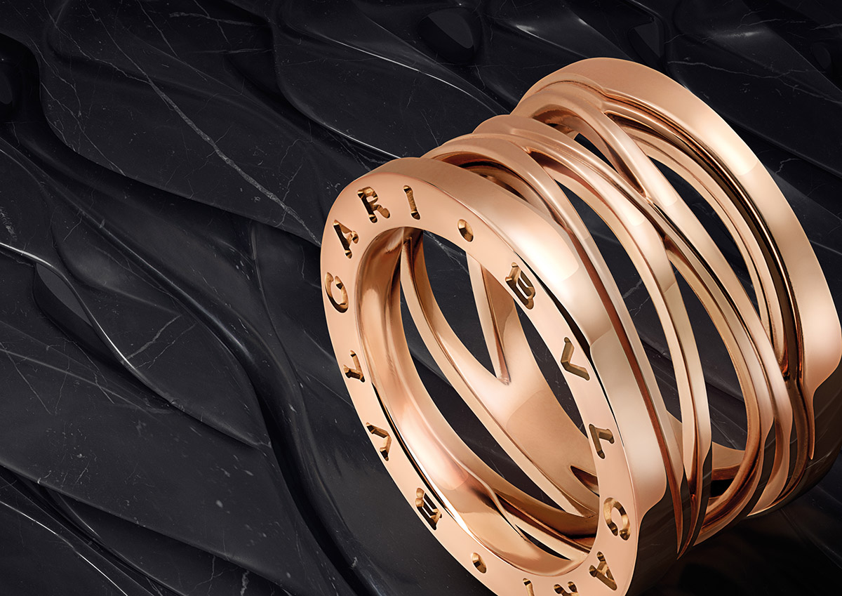 Zaha Hadid Architects reveals new golden B.zero 1 ring for Bulgari inspired by Colosseum