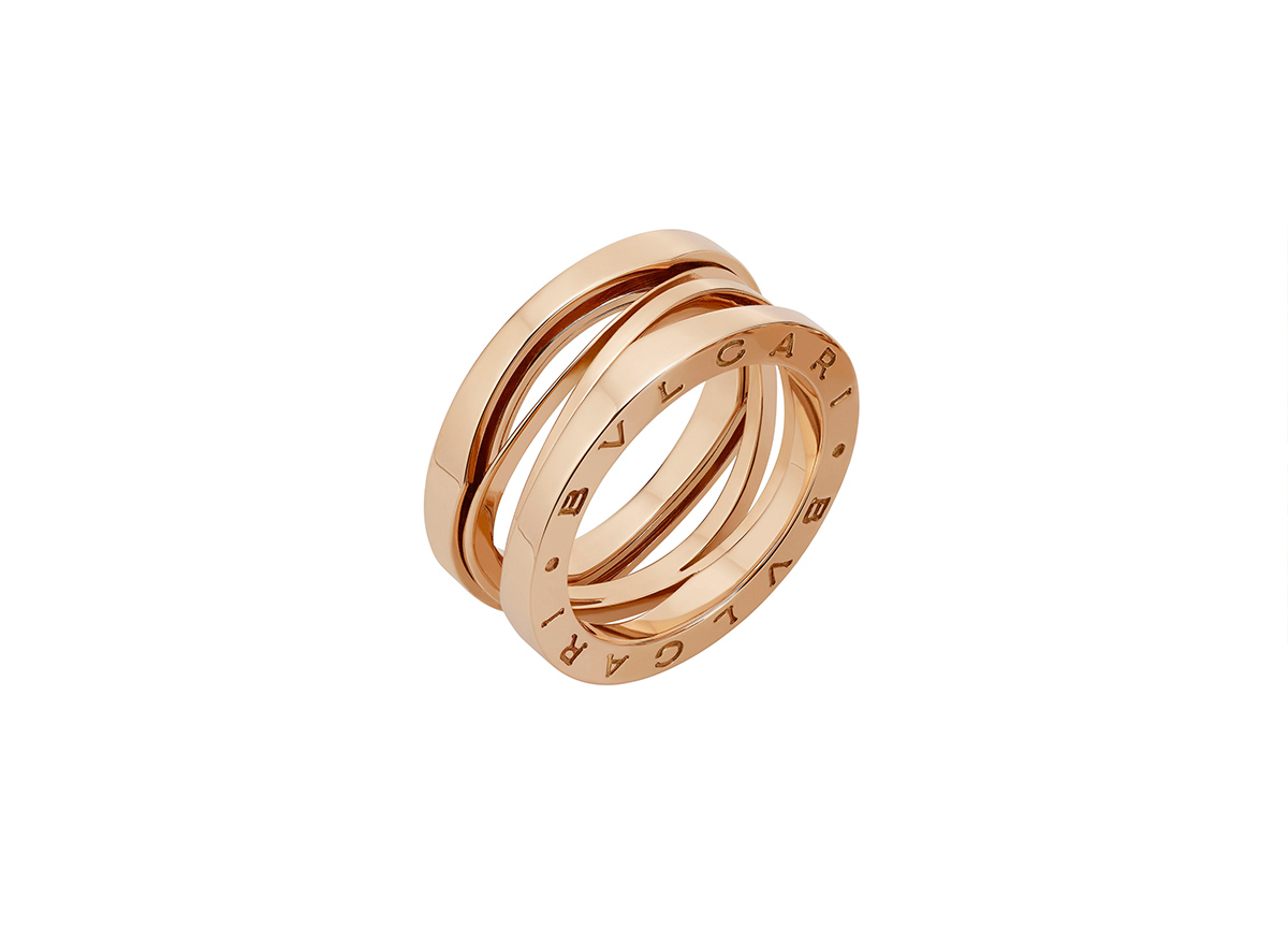 Zaha Hadid Architects reveals new golden  1 ring for Bulgari inspired  by Colosseum