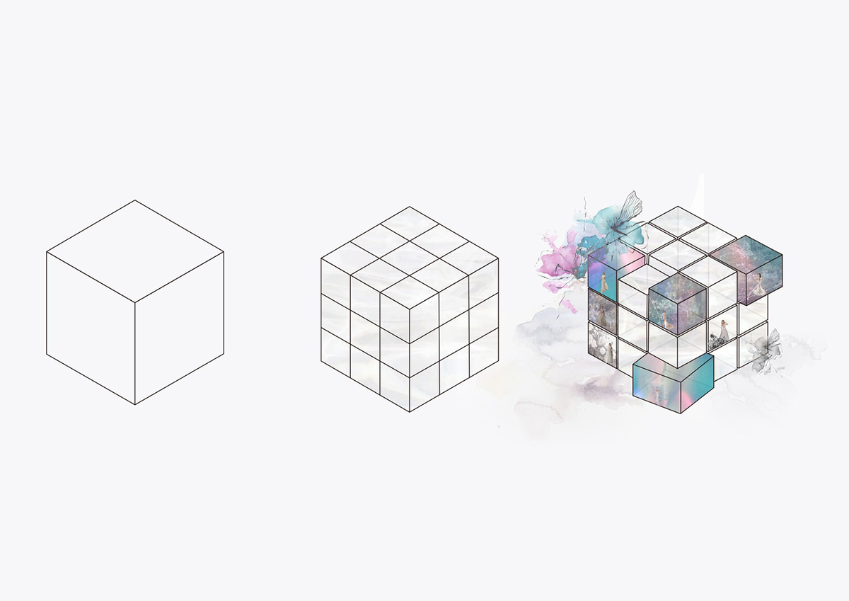 Cube Hotel, made of black skeleton, provides equal space to each room overlooking bamboo forests