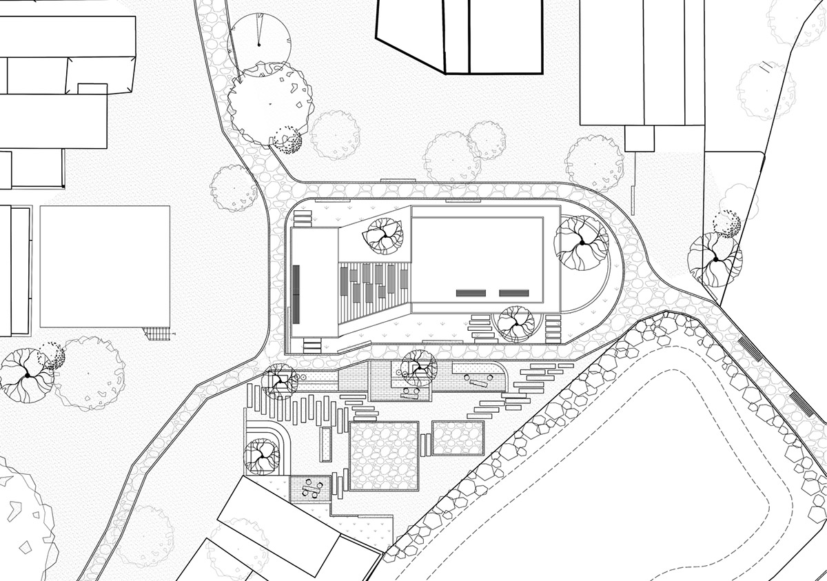 Public toilets have been elaborated in new aesthetic by Atelier cnS in Zuzhai village