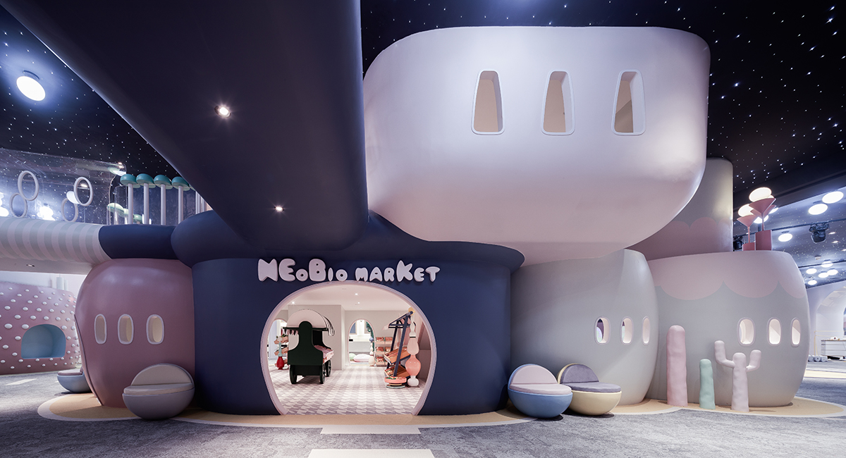 X+Living Created a Dreamlike Family Park that has 288 Colors