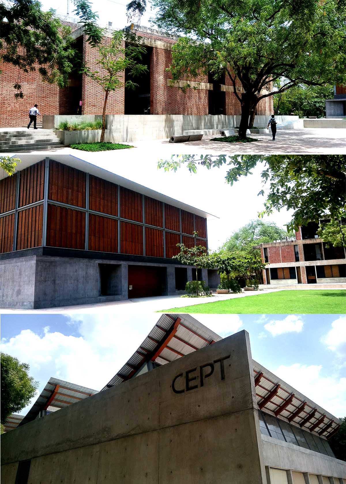 The Changing Facades Of CEPT University, Ahmedabad