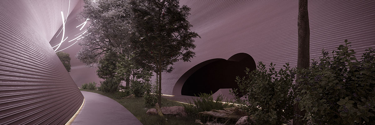 Makhno Studio designs bagel-shaped 3D printed conceptual settlement for Mars 