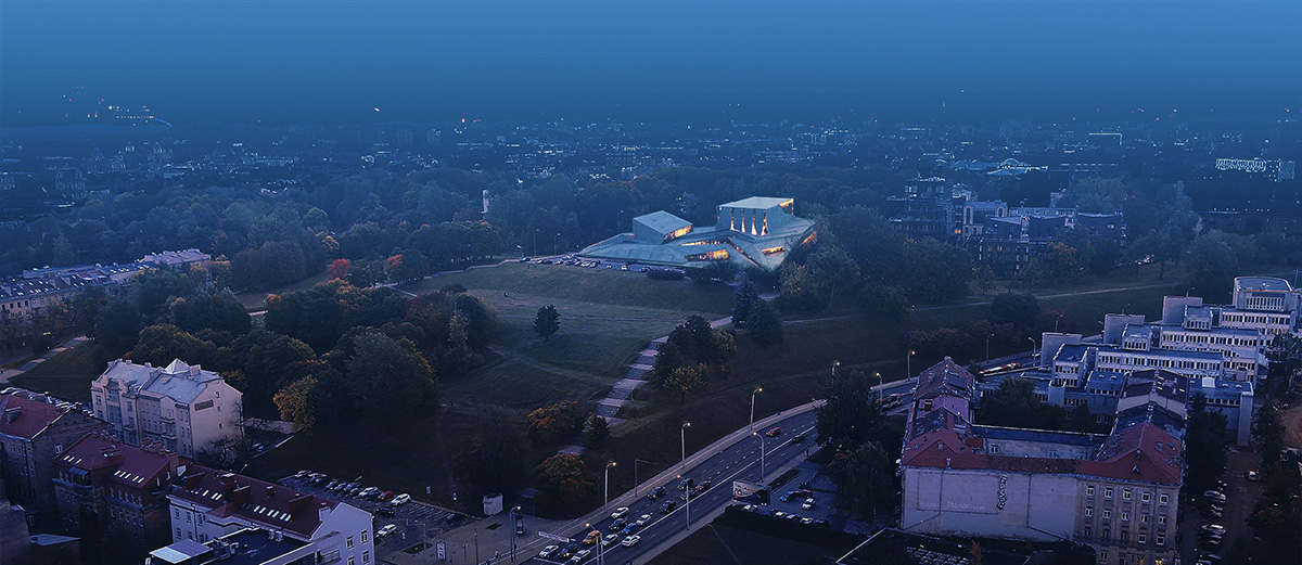 IATBW releases design proposal for Vilnius Concert Hall Competition in Lithuania