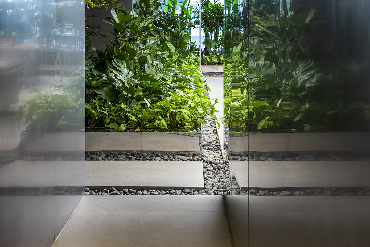 MIA Design Studio creates an outdoor garden for Mr.Green’s Office in ...