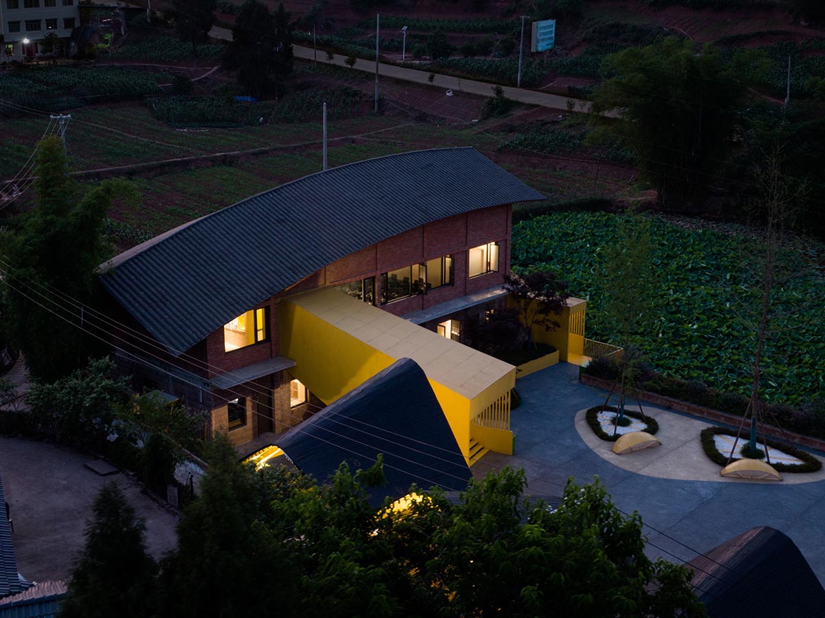 Archermit transforms former veterinary station into an agricultural talent center in Anyu, China 