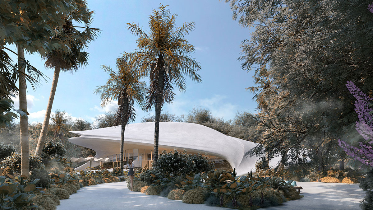 Mask Architects designs curvaceous luxury villa nestled in lush vegetation of Northern Sardinia