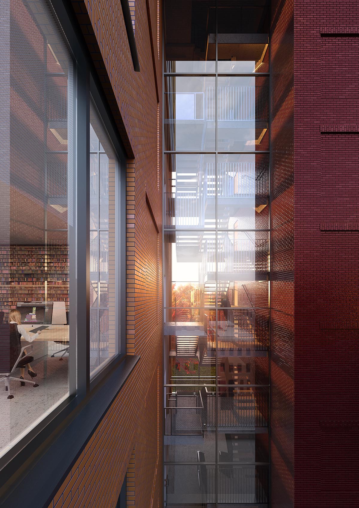 MVRDV's first US project breaks ground with colorful stack