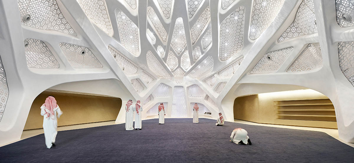 Zaha Hadid Architects completes honeycomb-shaped Research Centre in Riyadh