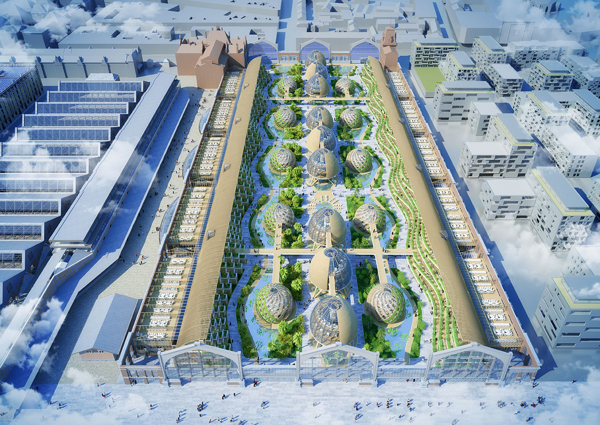 Vincent Callebaut Architectures proposes new mixed-use eco-neighborhood in Belgium