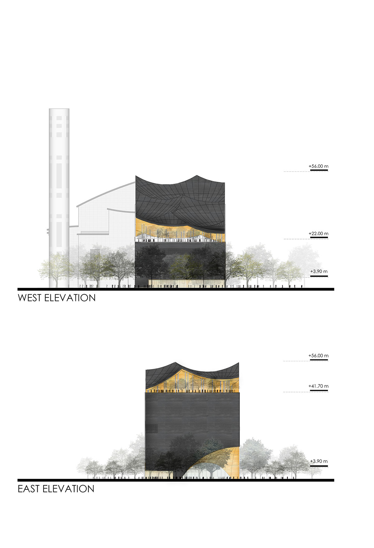 Croquis Design Studio unveils its competition proposal for City Main Library in Gwangju, South Korea