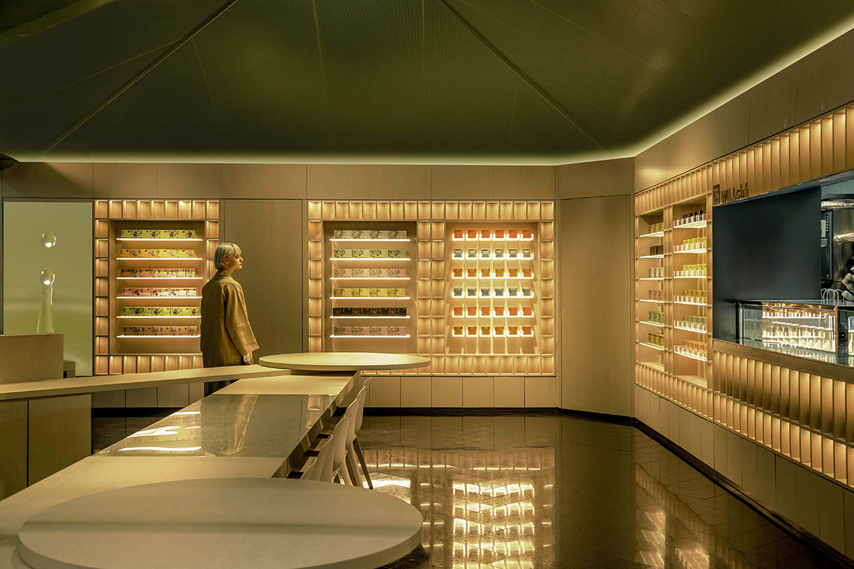 CUN Design designs interiors for tea flagship store like 