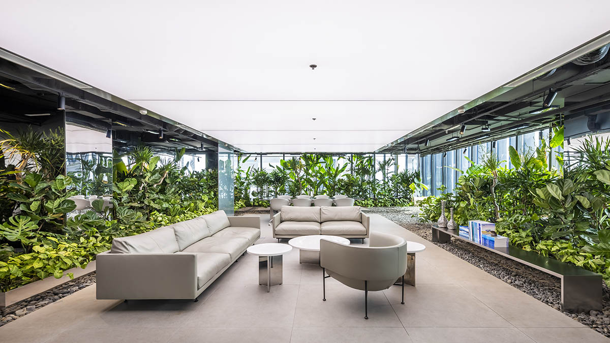 MIA Design Studio creates an outdoor garden for 's Office in Vietnam