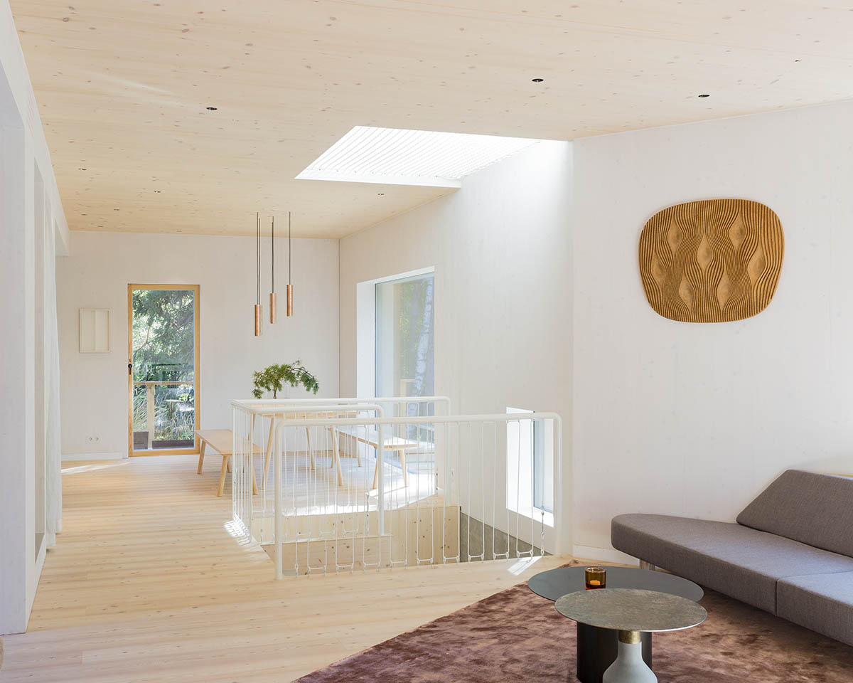 MK5 House features diverse windows and tortuous plan to frame changing views in a forest