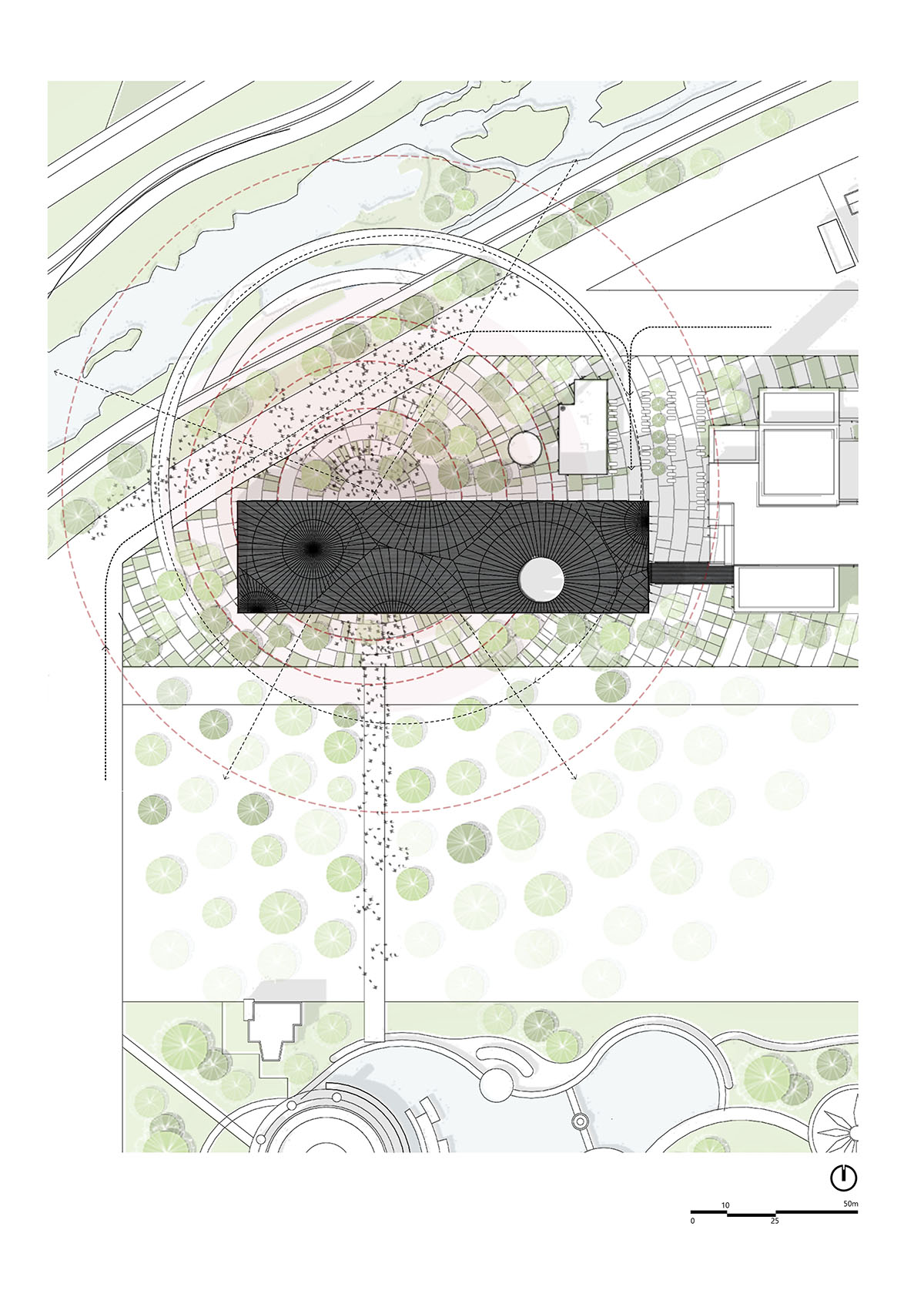 Croquis Design Studio unveils its competition proposal for City Main Library in Gwangju, South Korea