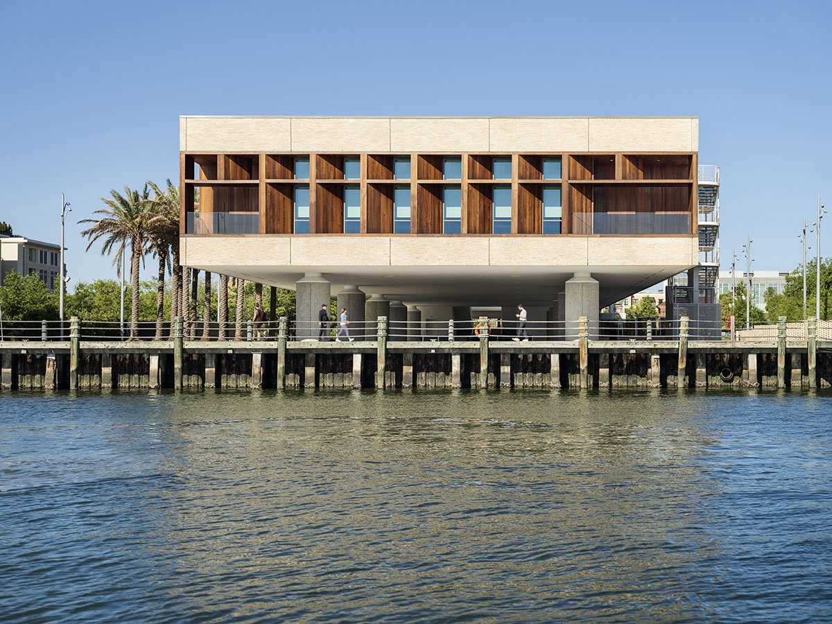 The International African American Museum opened on waterfront site with  hallowed ground space