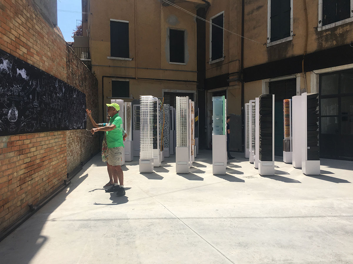 Hong Kong Pavilion demonstrates Hong Kong's urban density with 100 Towers at Venice Biennale