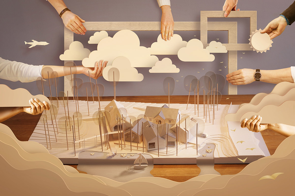 BXBstudio designs Polish Farmhouse with interlocked structures