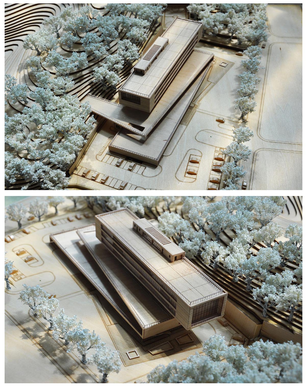 UAD completes office building with shifted platforms in Zhejiang