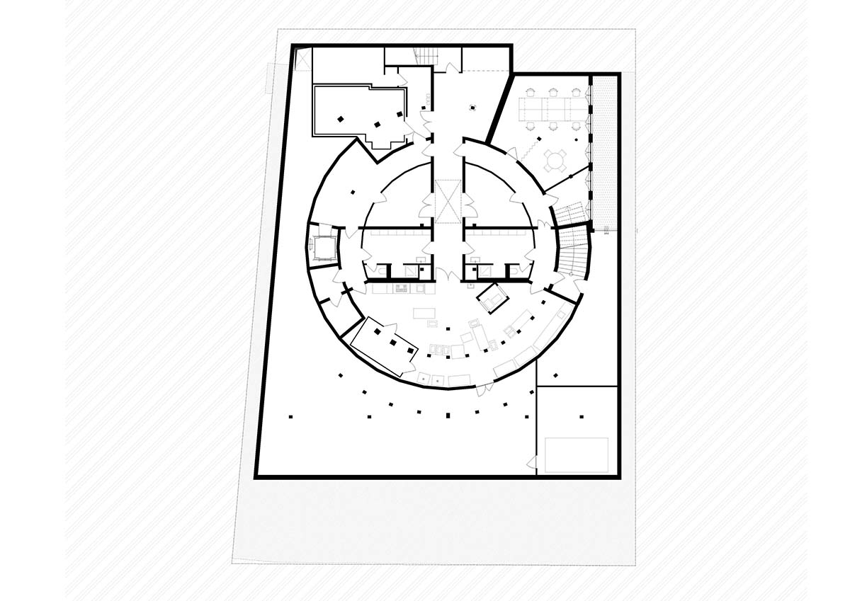 Rotating glass and wooden volumes reflect energy and continuous development at the Czech Pavilion 